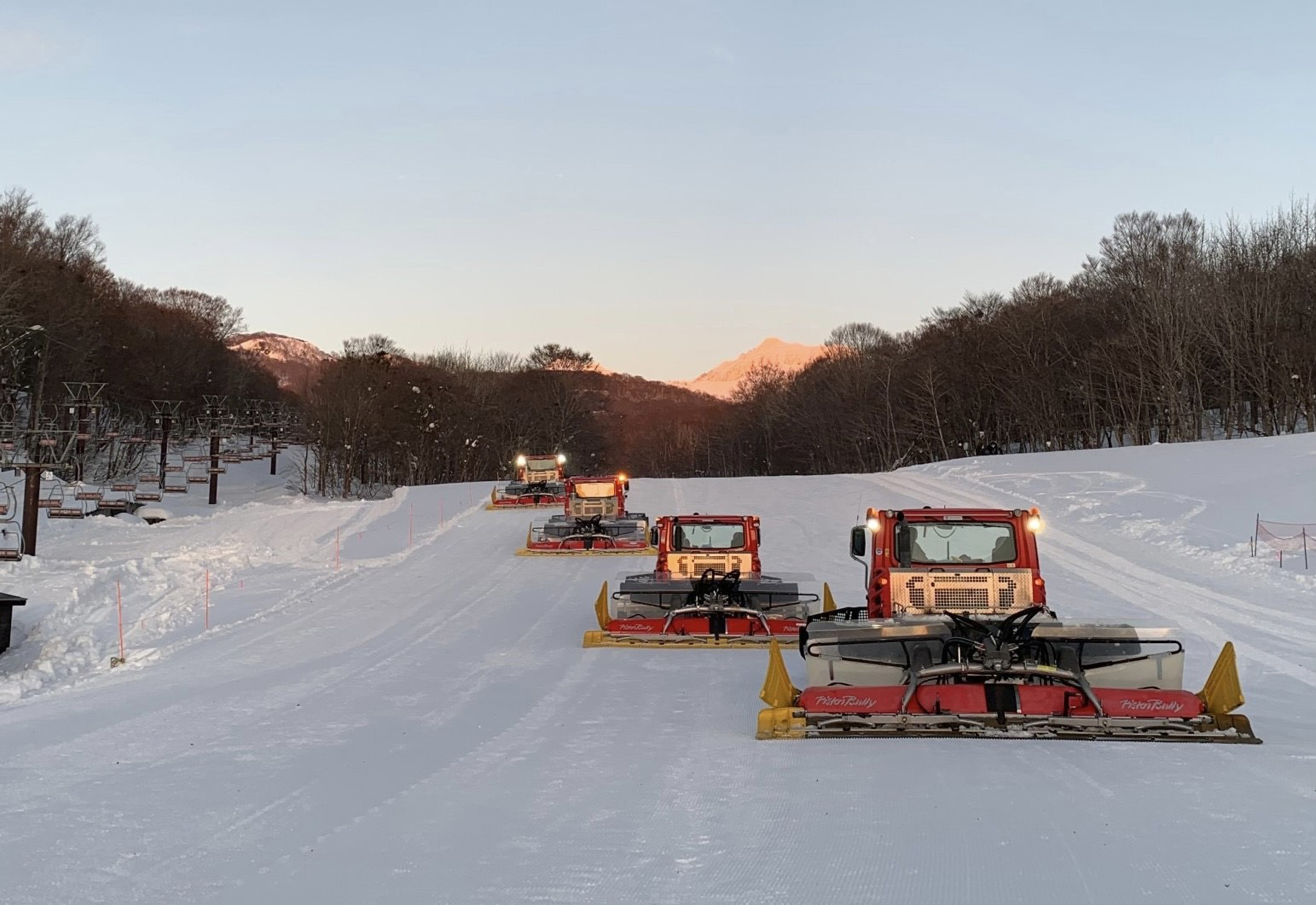 たんばらスキーパーク 圧雪