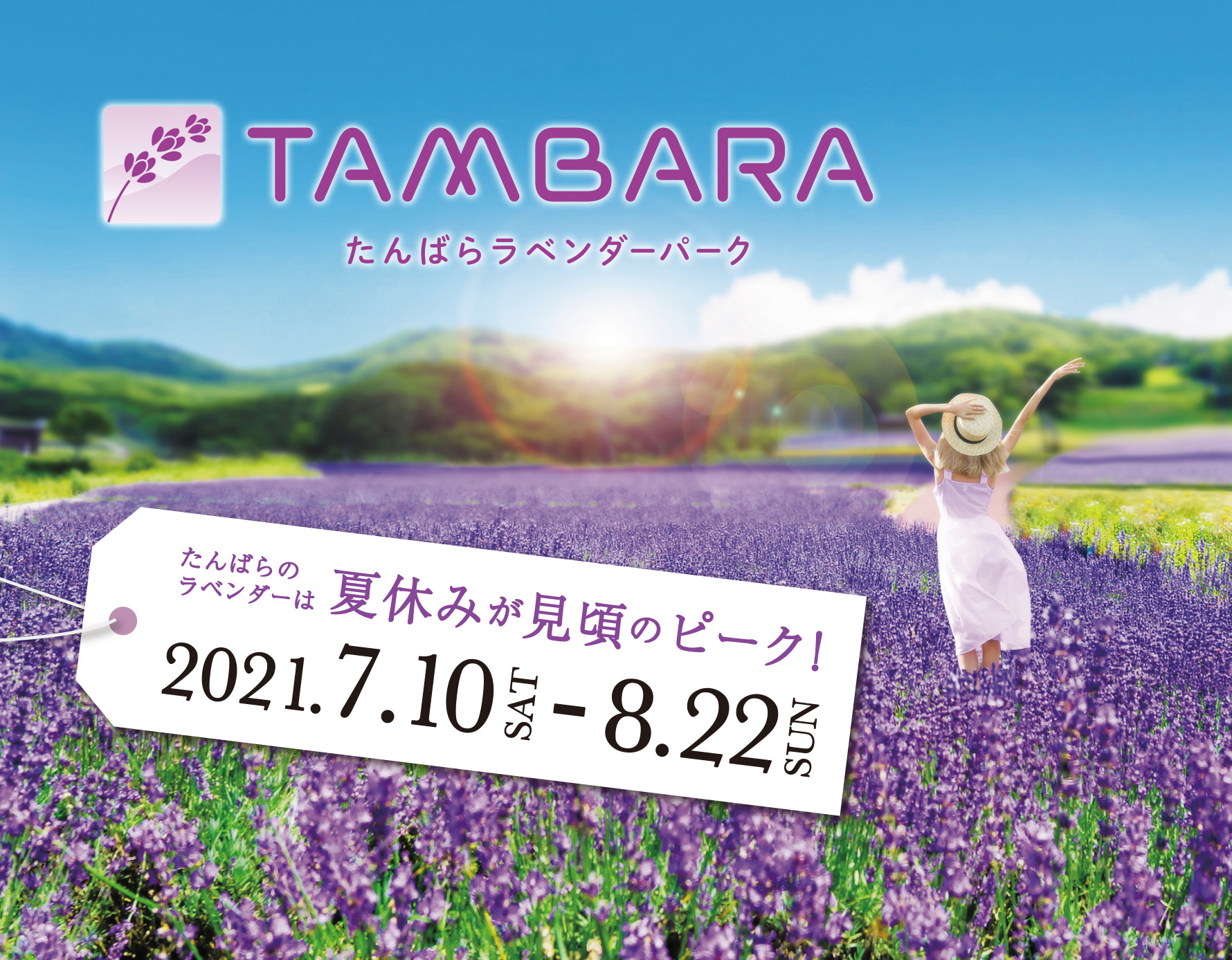 公式 たんばらラベンダーパーク 花と みどりと 風の楽園