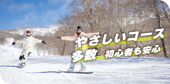 やさしいコース多数